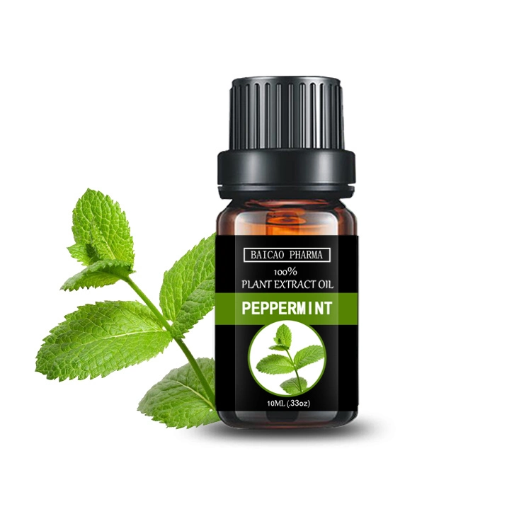 Aceite de menta 100% puro con muestra gratuita aceite esencial Nuevo Bulk para el verano caliente enfriar abajo rociador Baño de enfriamiento Peppermint Aceite