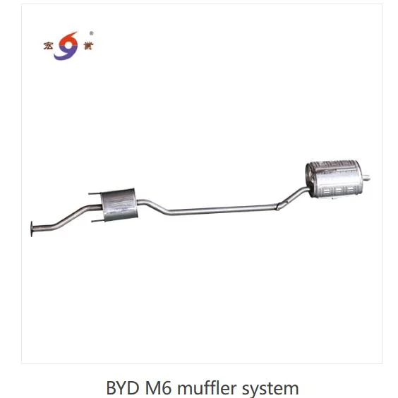 Factory High quality/High cost performance  Stainless Steel Exhaust Muffler and Catalytic Converter for Byd