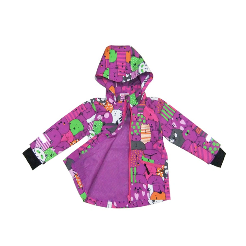 Kids Breathable Coat Softshell Jacket Fashion Apparel