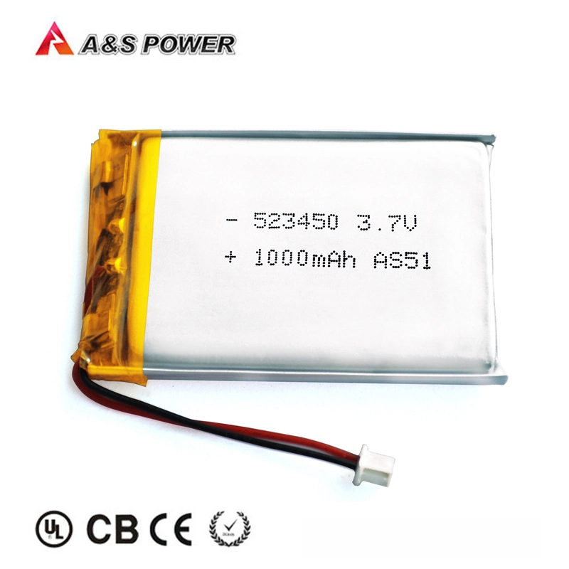 7.4V 1600mAh Polymer Li Battery Li-Po for GPS Tablet PC 535058 Lithium Rechargeable Polymer Battery