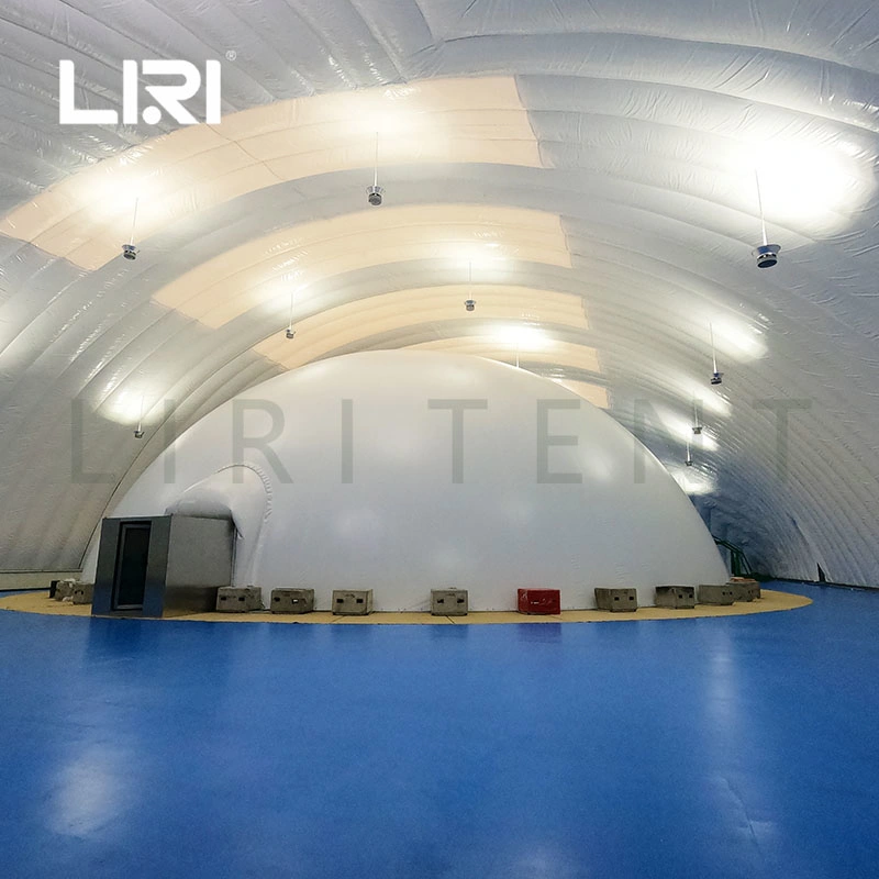 Circular Gas Filled Membrane Air Dome for Gymnasium Stadium