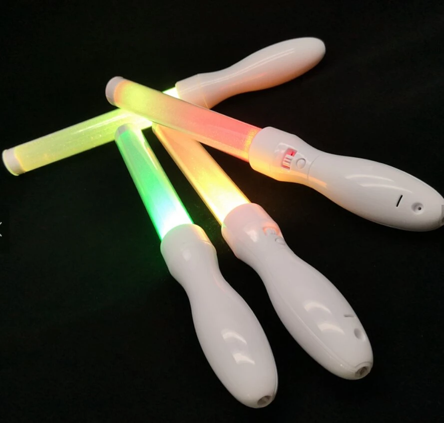 Customized Remote Control Rechargeable LED Glow Music Stick Light