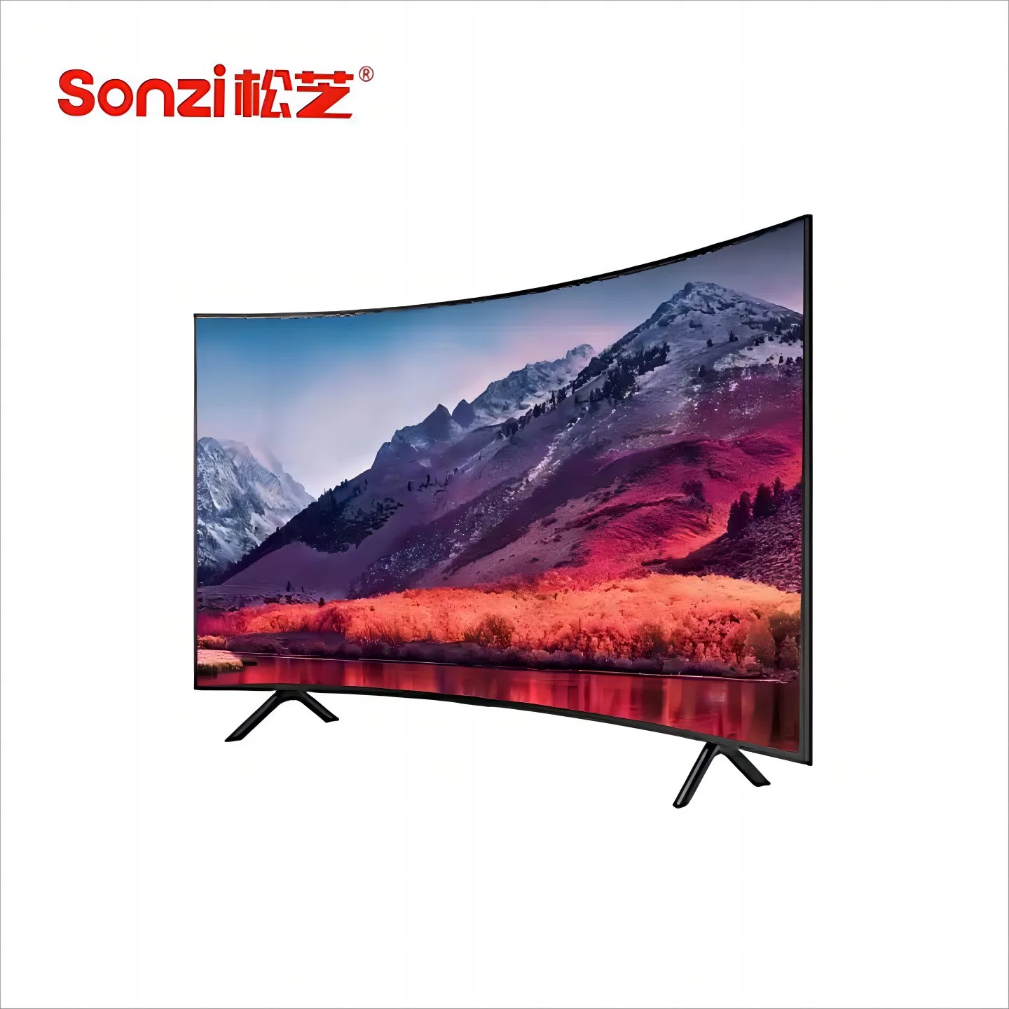 Télévision LED TV LED 4K 32 pouces 43 pouces 50 Smart TV courbée de 55 cm 65 cm 75 cm 4K grand écran Ultra HD