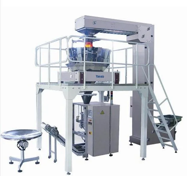 Automatic Vertical Multihead Beans Walnut Popcorn Biscuit Cereal Cashew Packing Machine