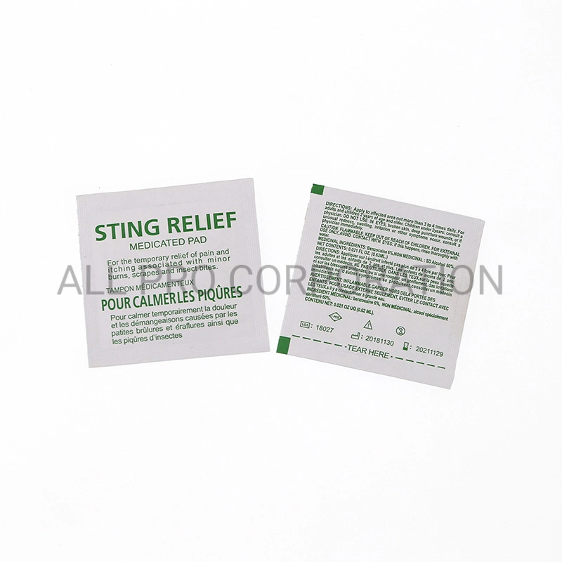 Sting Relief Medicated Pad