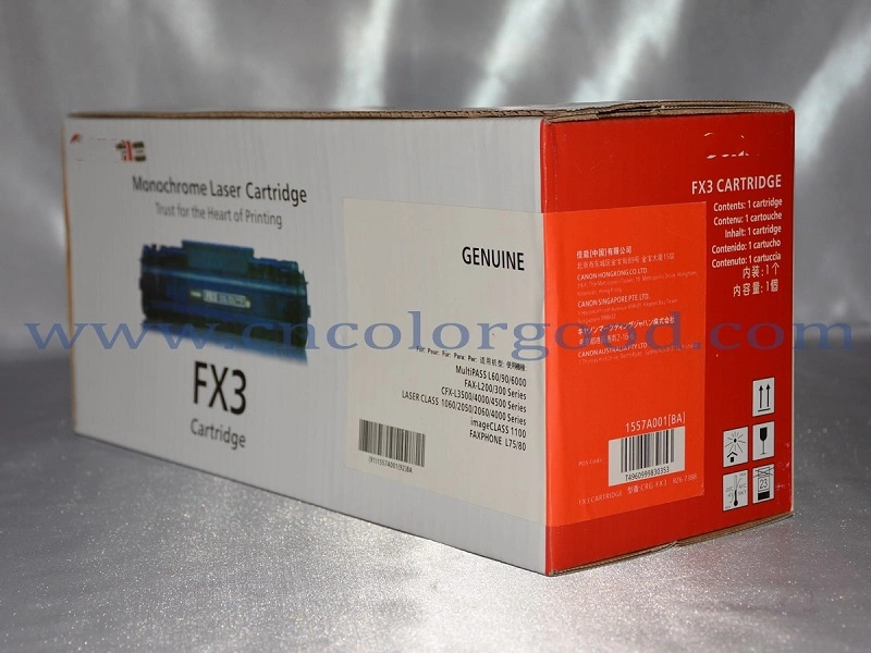 Original Toner Cartridge Fx-3 for Canon Laserjet Printer L200/250/280/300