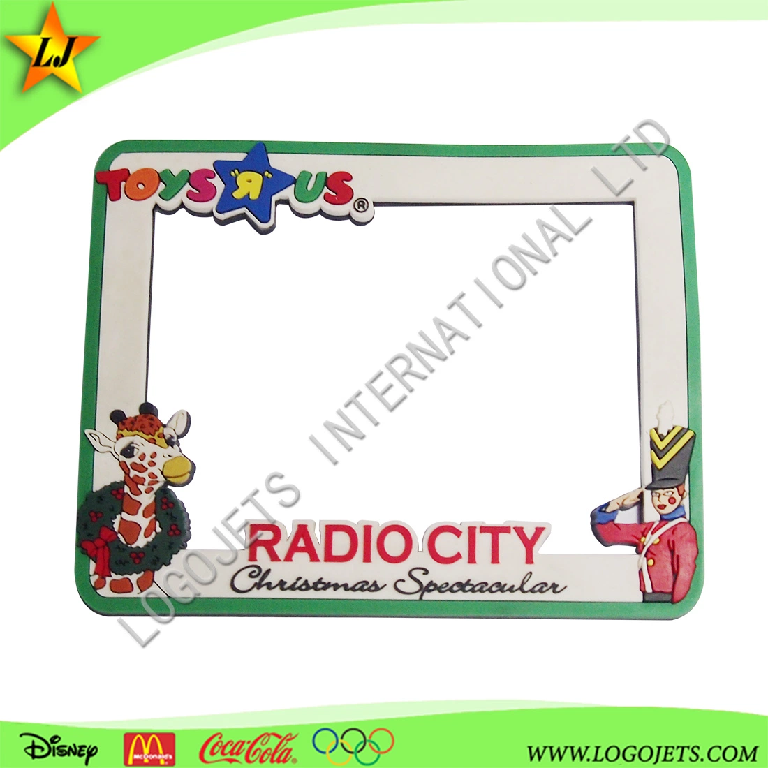 Wholesale/Supplier Custom Christmas Promotion Gifts Soft PVC Photo Frame