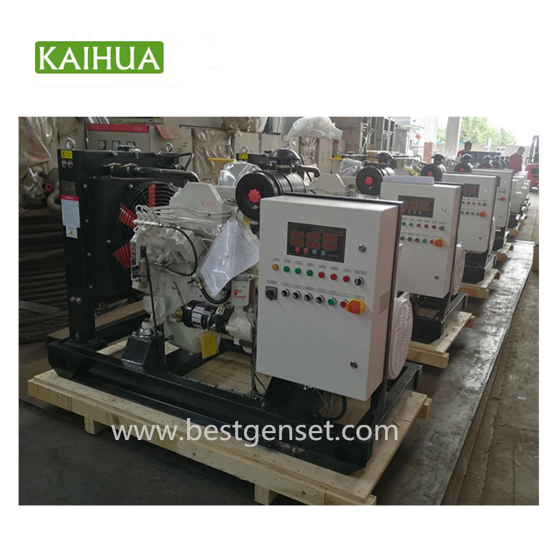 CCS Certificated Heat Exchanger Cooled Boat Cummins Diesel Diesel Generator Set