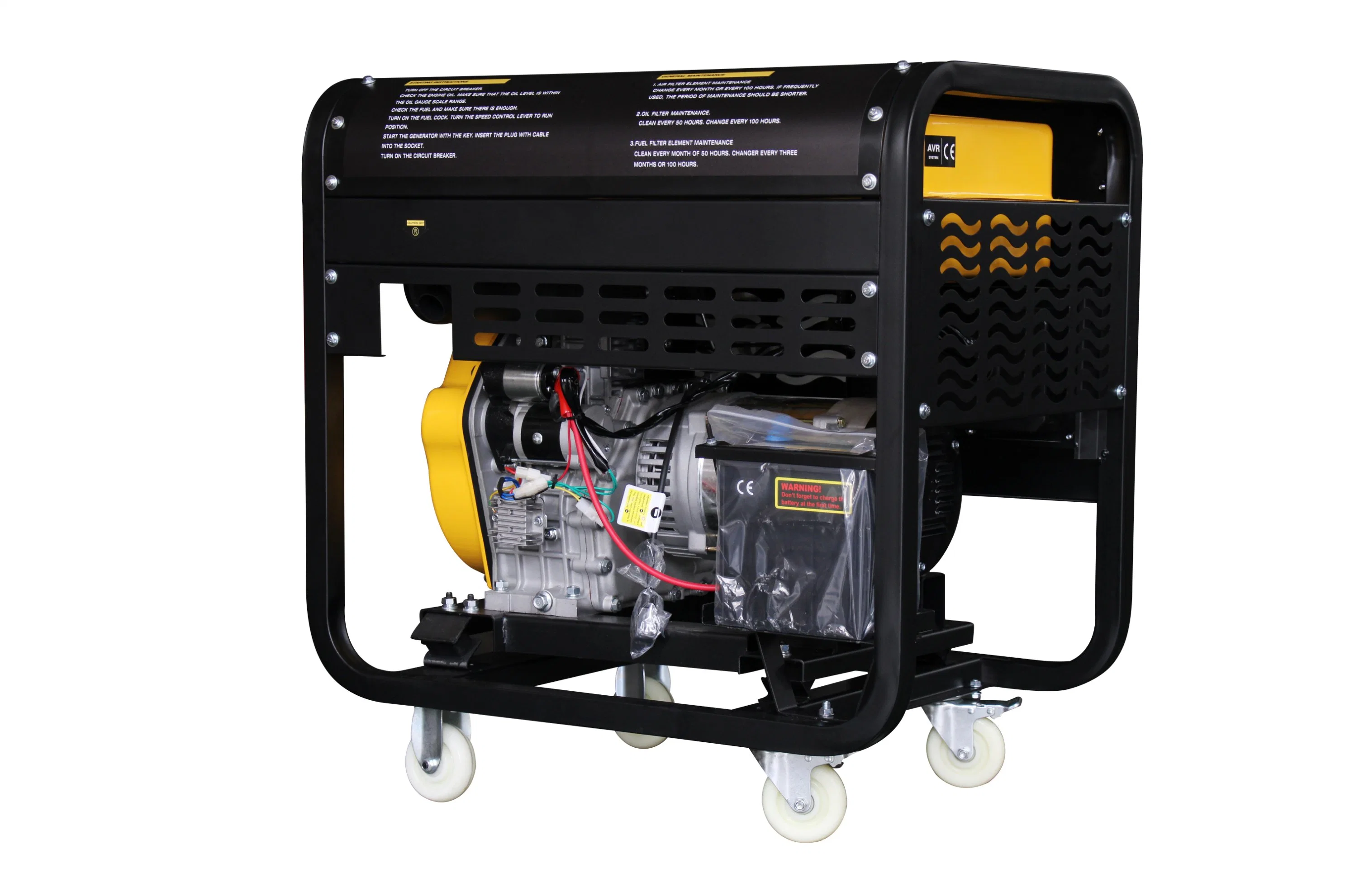 10000 Watt Mini Open Diesel Generator Kopf für Verkauf