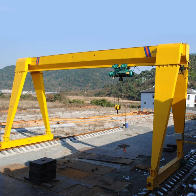 5ton-20 Ton Single Girder Rail Mounted Gantry Crane