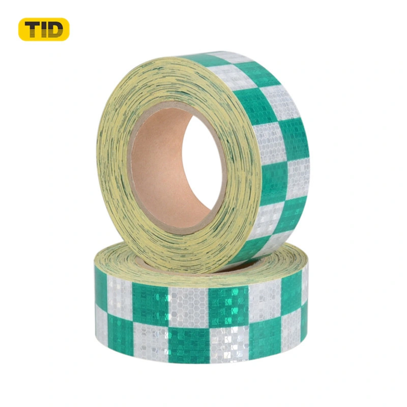 Reflective Tapes Wholesale Stickers with Square Grid Checker Pattern