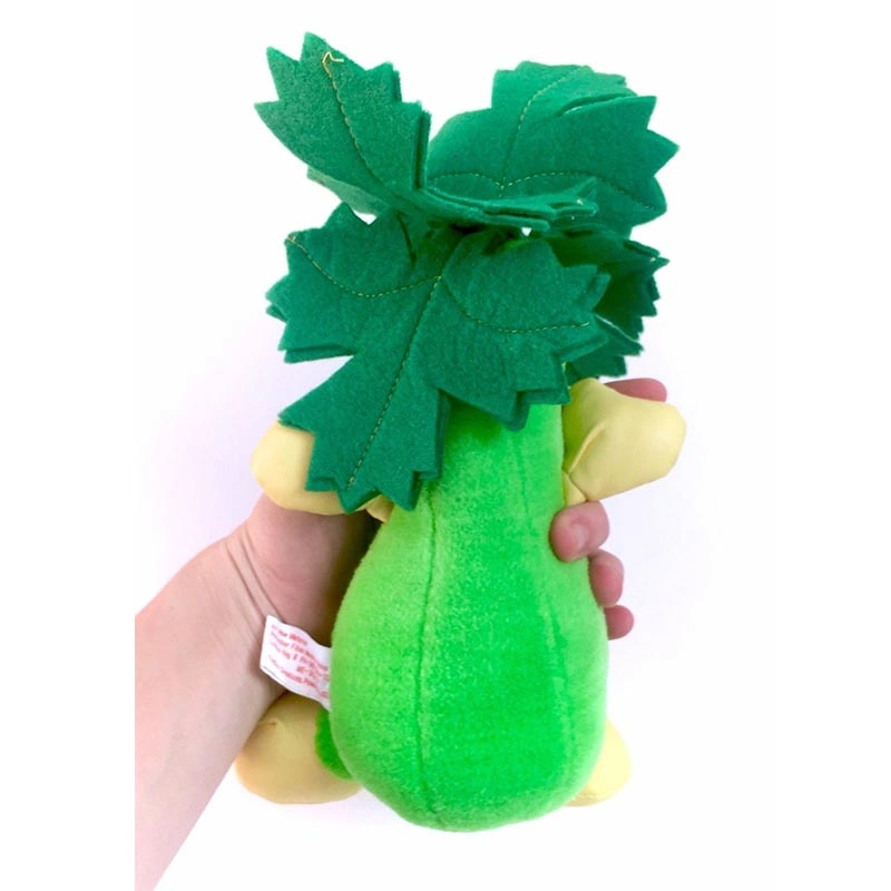 Hot Sale 20cm Lovely Green Plush Stuffed Celery Soft Toys and Vegetables