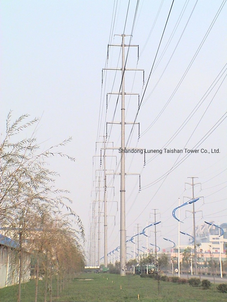 10kv Steel Pole, Monopole, Transmission Pole