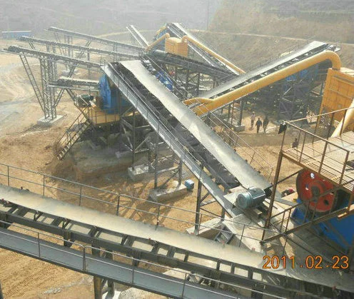 High Efficient Fixed Belt Conveyor System for Sale