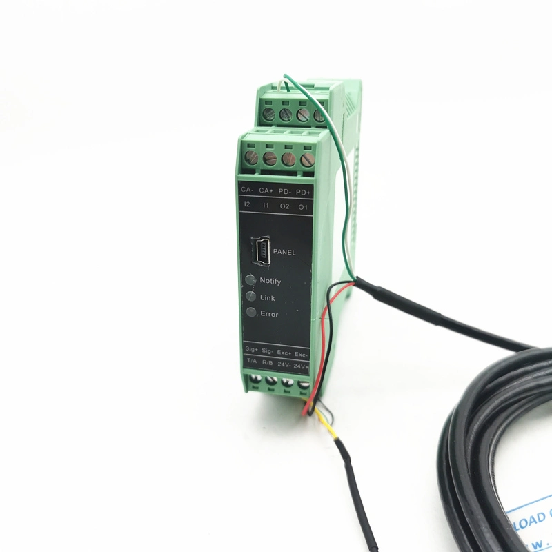 Analog & Digital Signal Output Load Cell Transmitter with Stardand Industrial DIN Rail Mounting (BRS-AM-201H)
