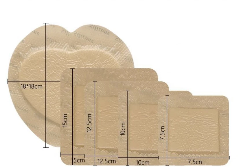 Chinese Manufacture Medical Wound Care High quality/High cost performance  Adhesive Silicone Foam Wound Dressing Wound Care Dressing Wholesale/Supplier