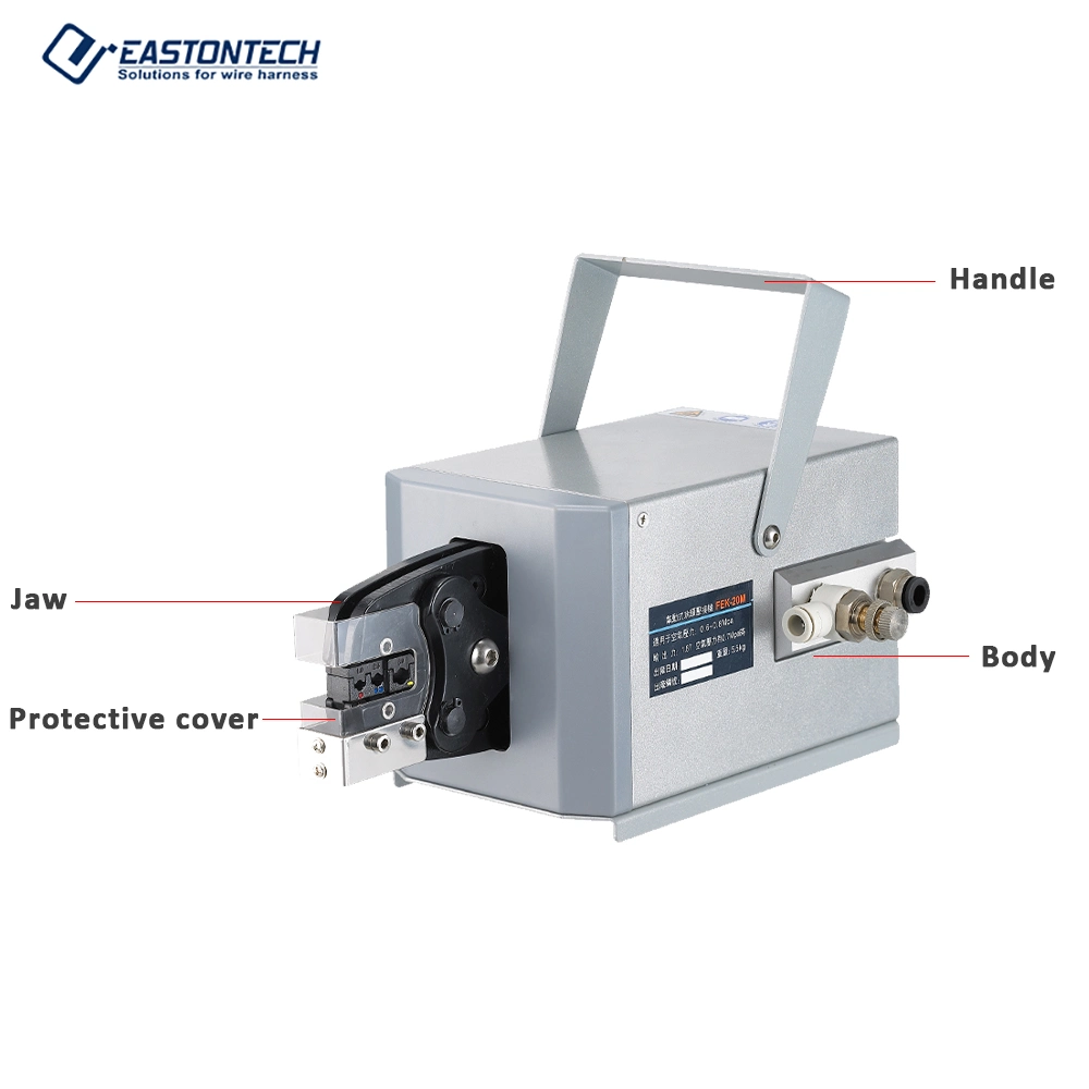 2.0T multifonction 2.5T d'alimentation pneumatique 0,5-0.8MPa fil Outil de la pince à sertir la cosse du câble