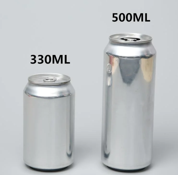 Empty/Customer Printed & Easy Open Lid for Beverage Packaging Sleek 200ml/Sleek 330ml/Slim 250ml/Stubby 250ml/Standard 473ml 16oz/Standard 330ml Aluminum Can