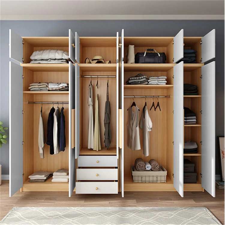 Customized Wall Wardrobe Closet Sliding Wardrobe Mirror Door System Walk in Closet Wardrobe