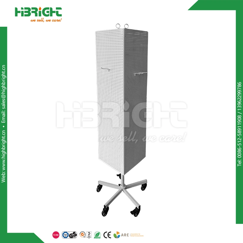 Powder Coating Metal Rotating Display Stand and Hangers