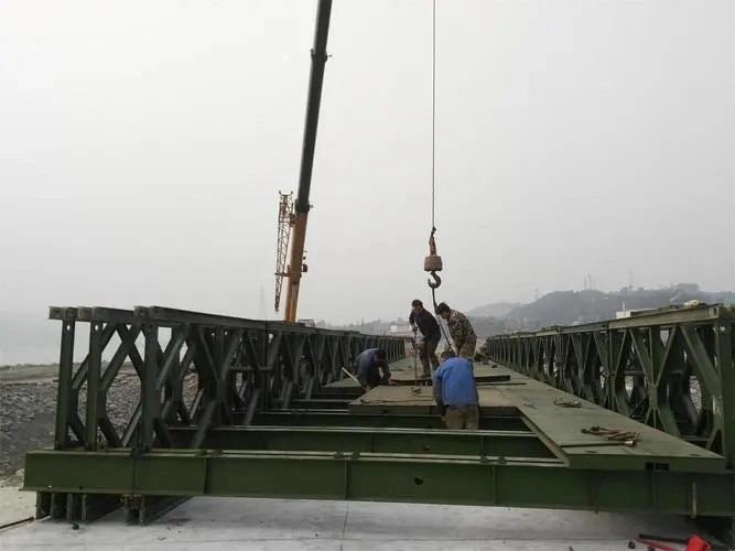 Modern Design Steel Structure Prefab Portable Bailey Bridge