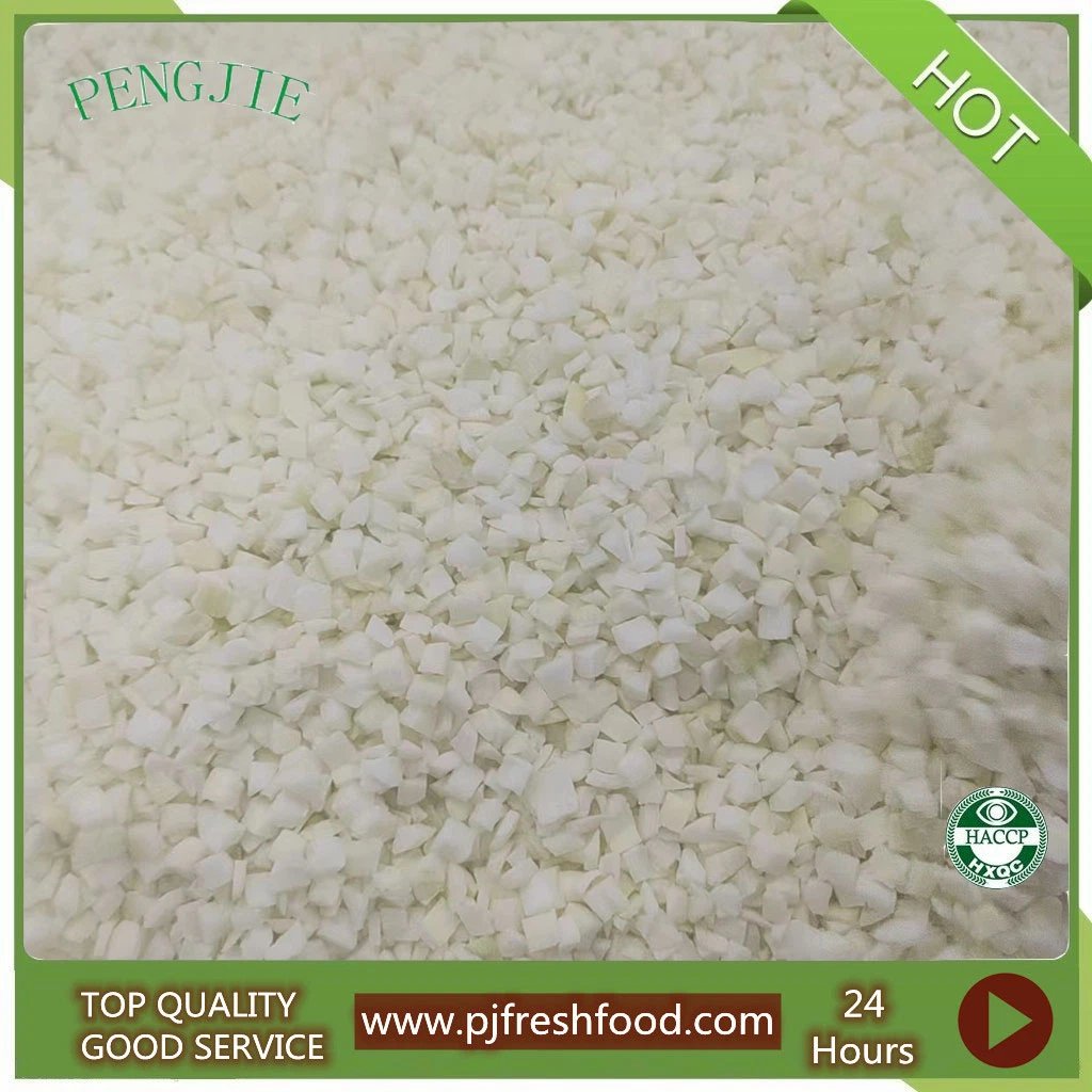 China Frozen Vegetables IQF Frozen Onion Dices with 10*10mm 6*6mm Onion Diced