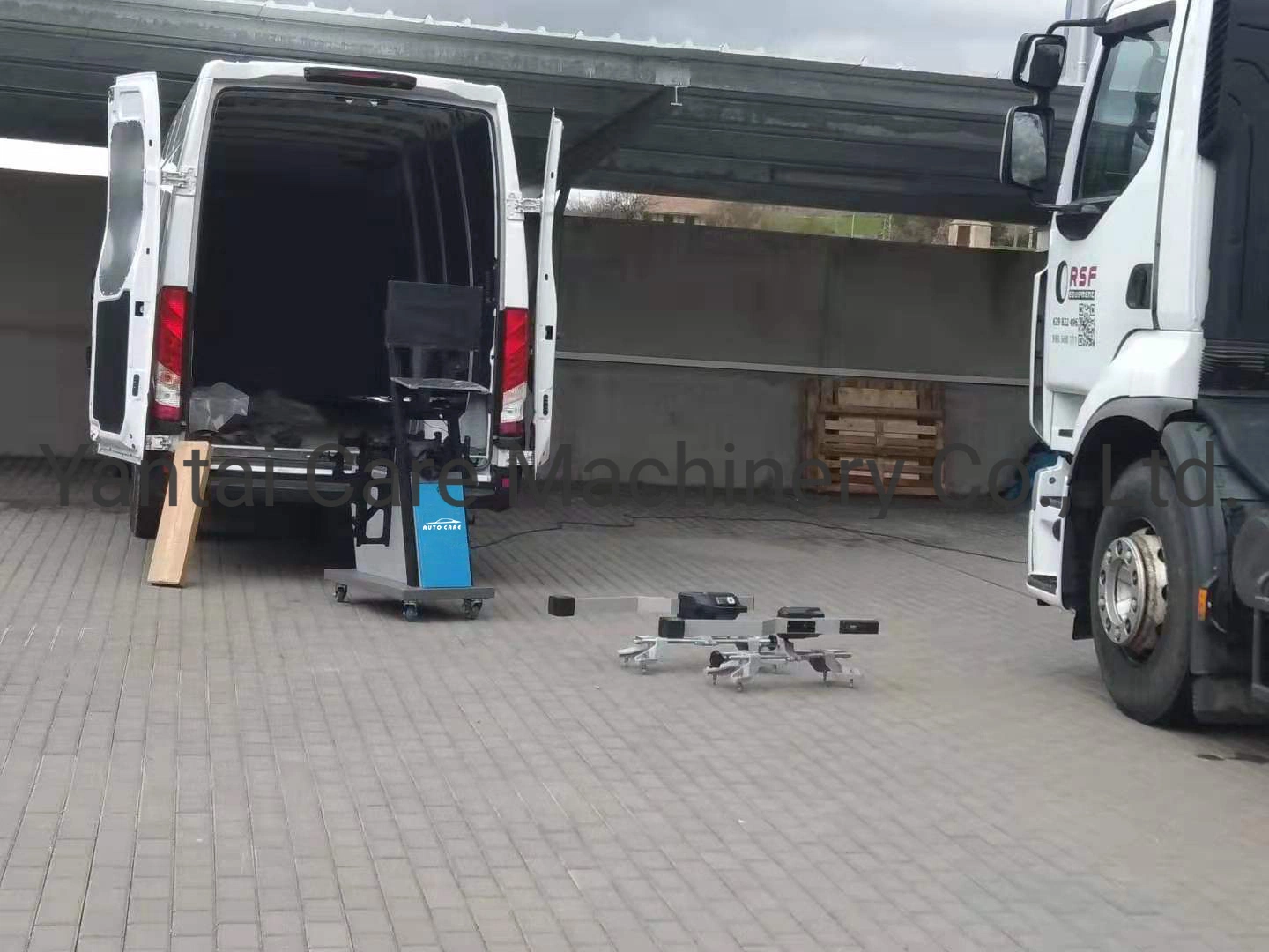 Truck LED Wheel Alignment with Rubber Cover/Truck Wheel Balancer Equipment