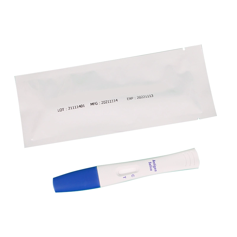 Hot Sell Free Sample China Fast Test Saliva Antigen Cassette Diagnostic Kit One Step Rapid Antigen Detection Test