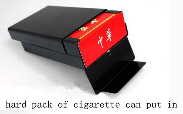 Personalized Ultra Thin Automatic Cigarette Case Metal Cigarettes Boxes