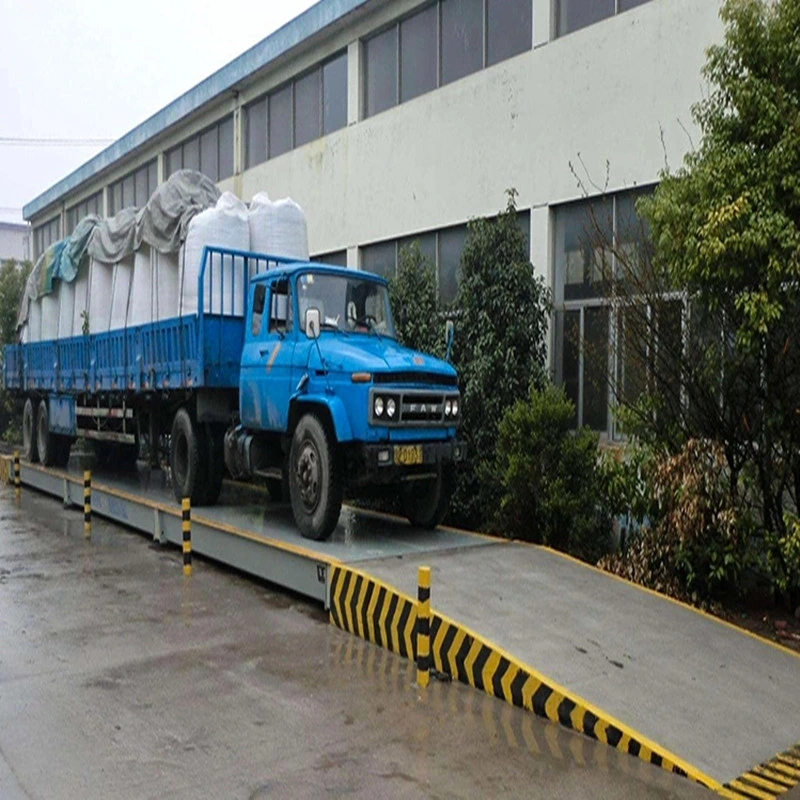 3 * 10m 40ton Digital Weighbridge escala de camião electrónico com produção rápida Tempo