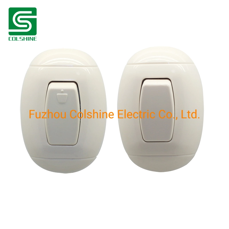 Doorbell Switch Plastic Wall Push Button Door Bell Switch