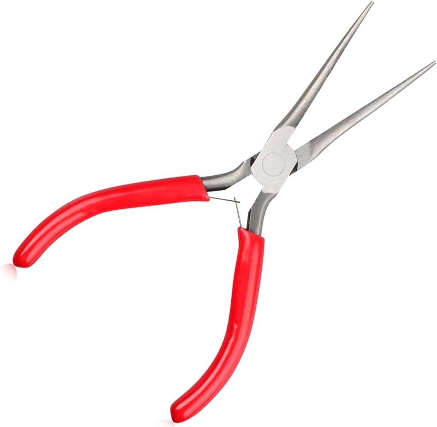 High Quality 6-Inch Extra Long Needle Nose Tools Pliers with PVC Dipped Handles for Jewelry Marking