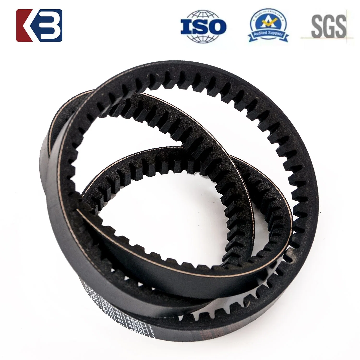 Custom-Made Ring Automobile Brubber Tooth Belt Transmission Belt