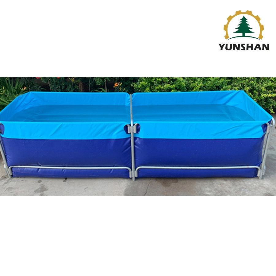 Custom High Quality Metal Frame Collapsible and Movable Plastic PVC Fish Tank