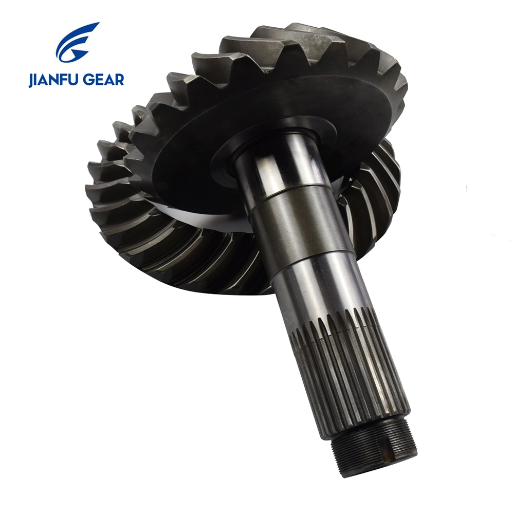 Custom Heavy Duty Engineering Vehicle Hard Bevel Gear Bevel Gear Helical Gear