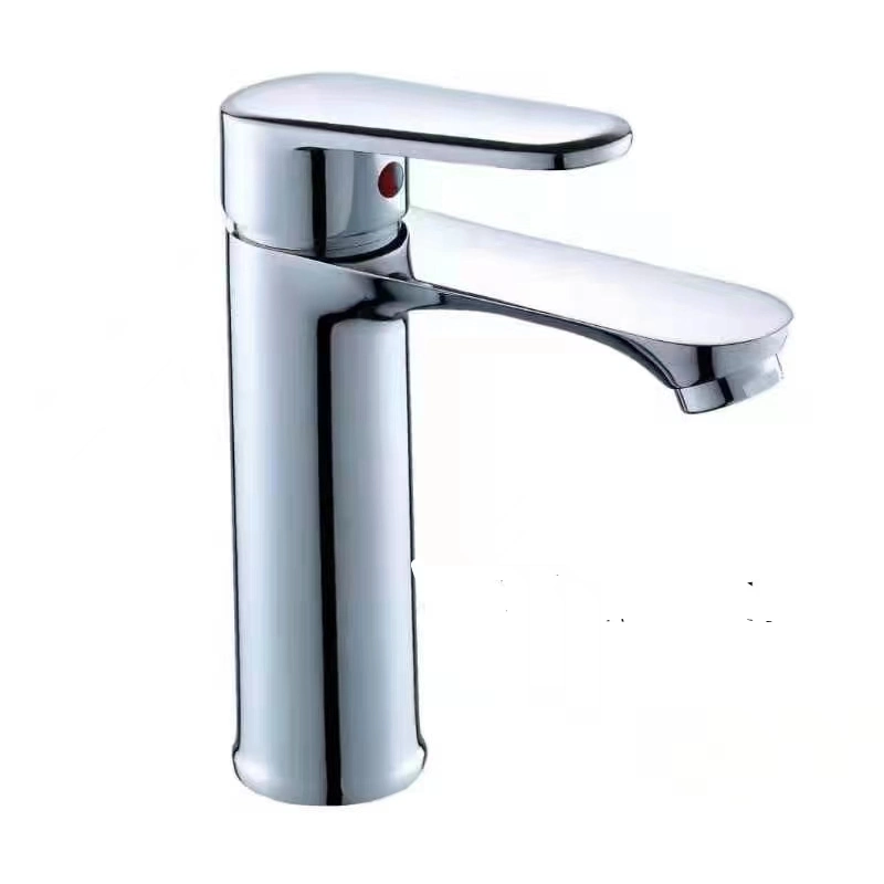 Heighten Modern Zinc Body Single Handle Basin Faucet