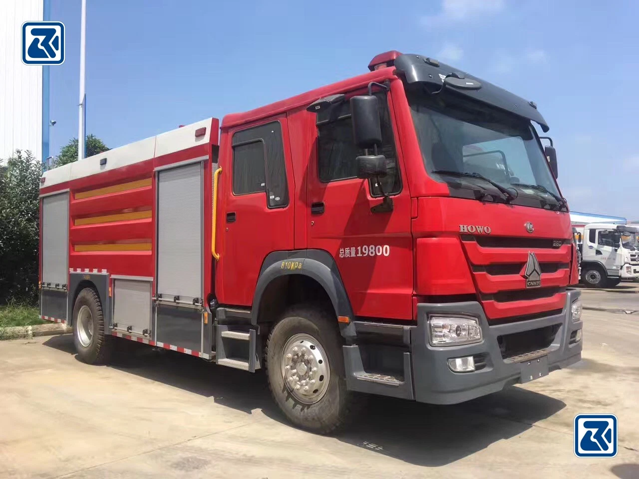 HOWO 6X4 16-20m3 camion de lutte contre les incendies de réservoir d'eau