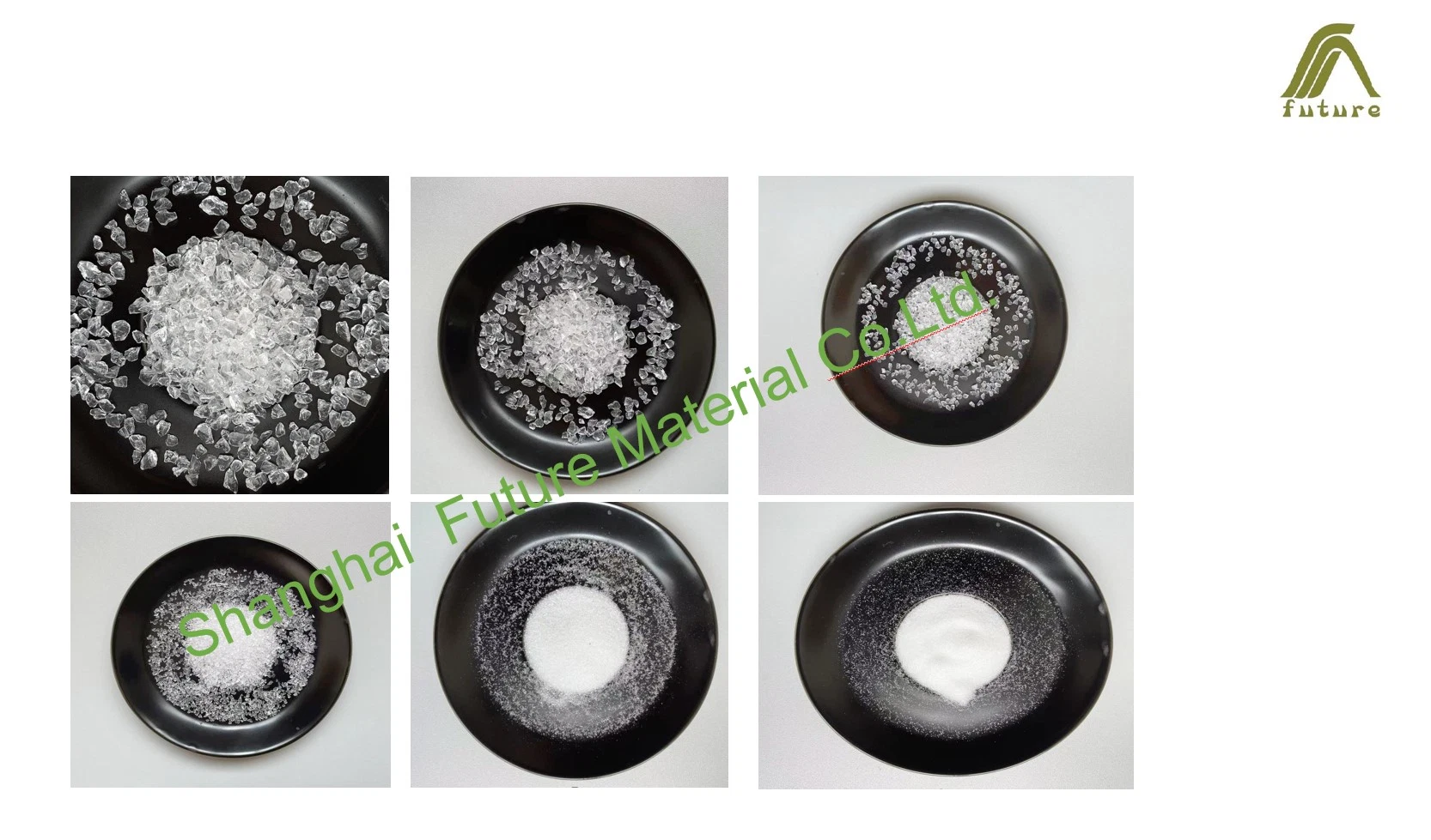 Fused Silica High Purity Silica Sand Sio2>99.85% 10-20mesh