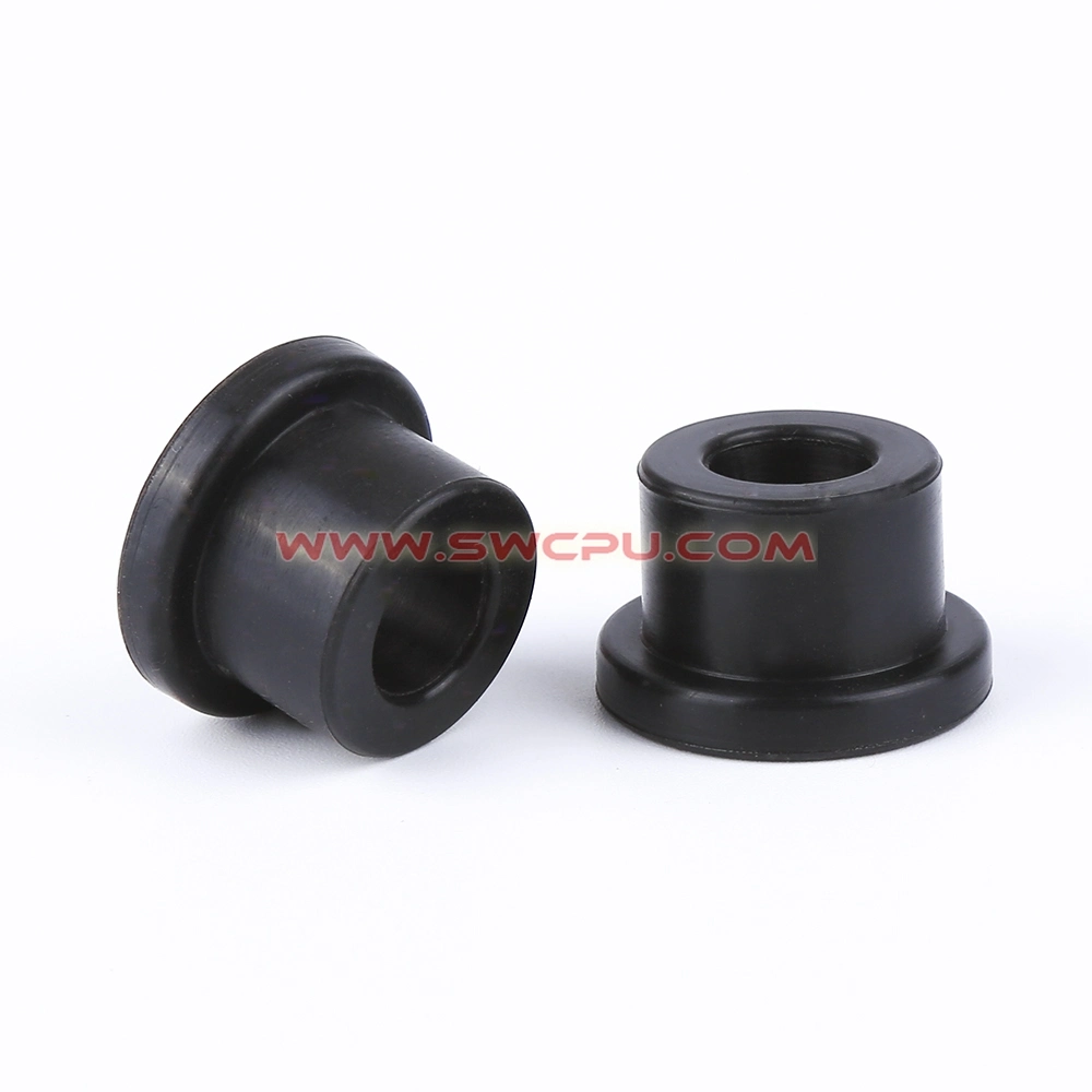 Low Volume Plastic Injection Molding Auto Motorcycle Rubber Bushing / HDPE Bushing