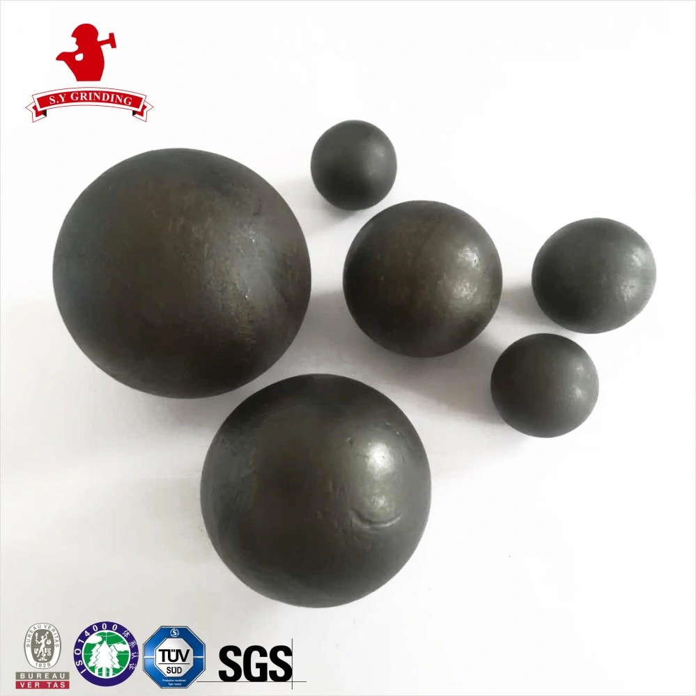 De diámetro 25mm Molino de bolas de molienda de laminación en caliente media bola de acero