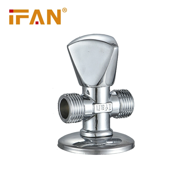 Ifan High Quality Brass Valves Pipe Fitting Brass Angle Valve 1/2 Inch