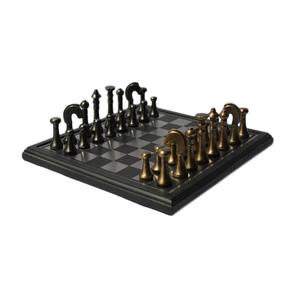 Amazon Custom Metal 2 Player Chess Game with High quality/High cost performance 