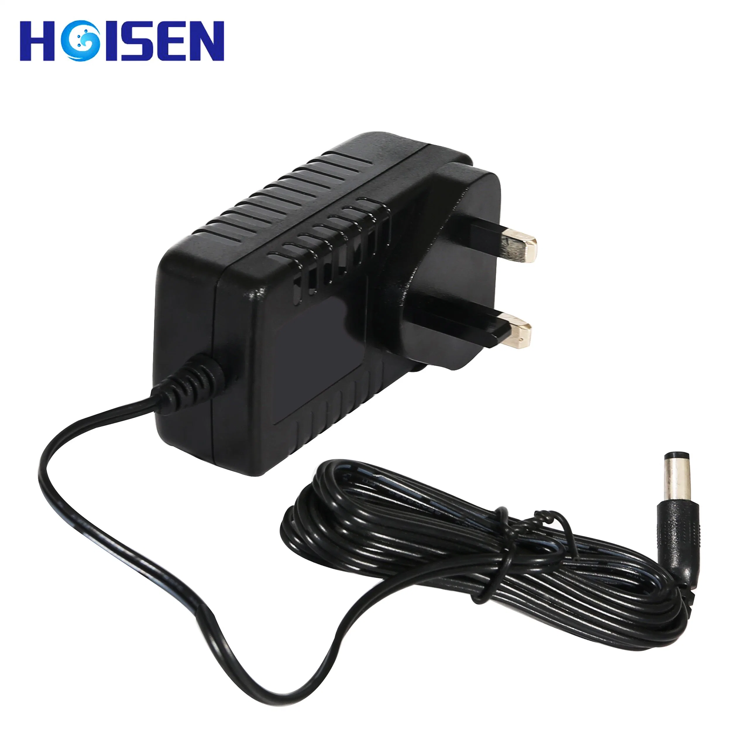 12V 500mA Adaptor Power Supply with UK Plug EMC/Ce/UL/RoHS Certification