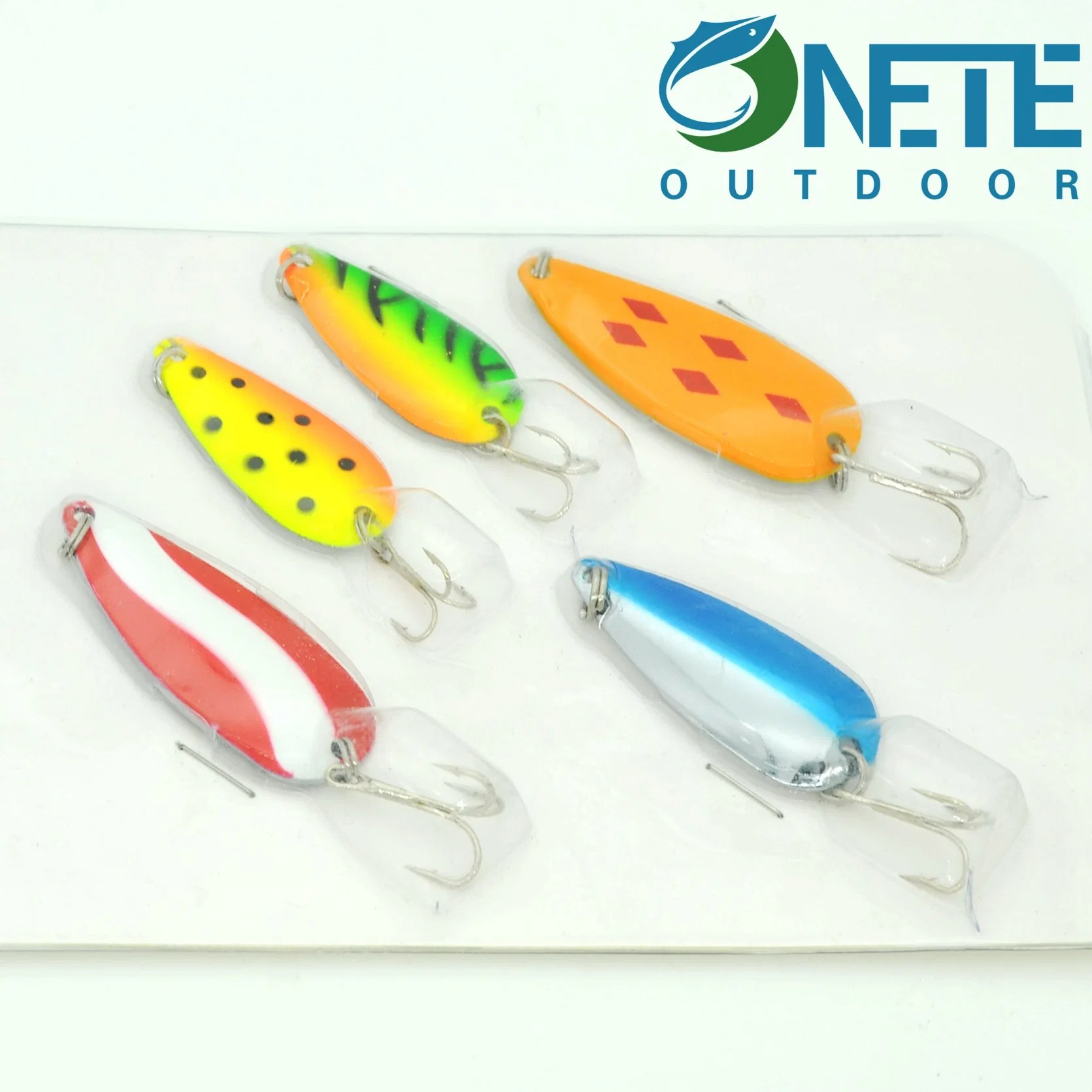 Spoon Combo Hbsc01 Original 5piece Metal Essentials Custom Fishing Lure