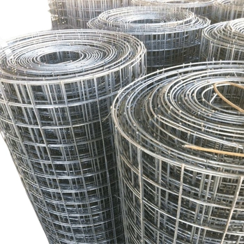 Cheap Factory Galvanized and PVC Coated Welded Metal Building Wire Mesh / 10 Gauge Galvanized Welded Wire Mesh