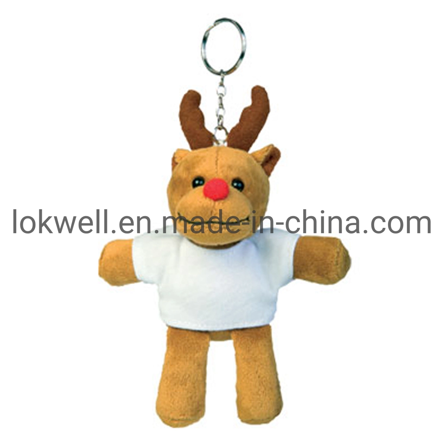 Stuffed Animals Reflective Plush Bear Keychains Plush Toys