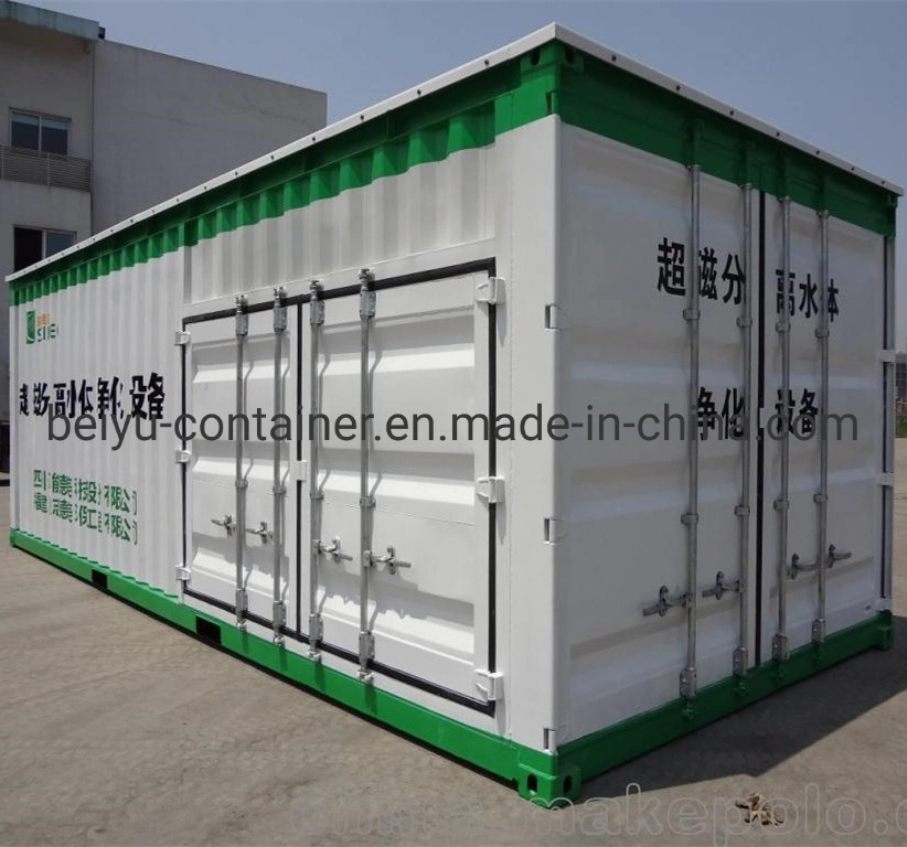 Water Treatment Shipping Container for environmental Protection