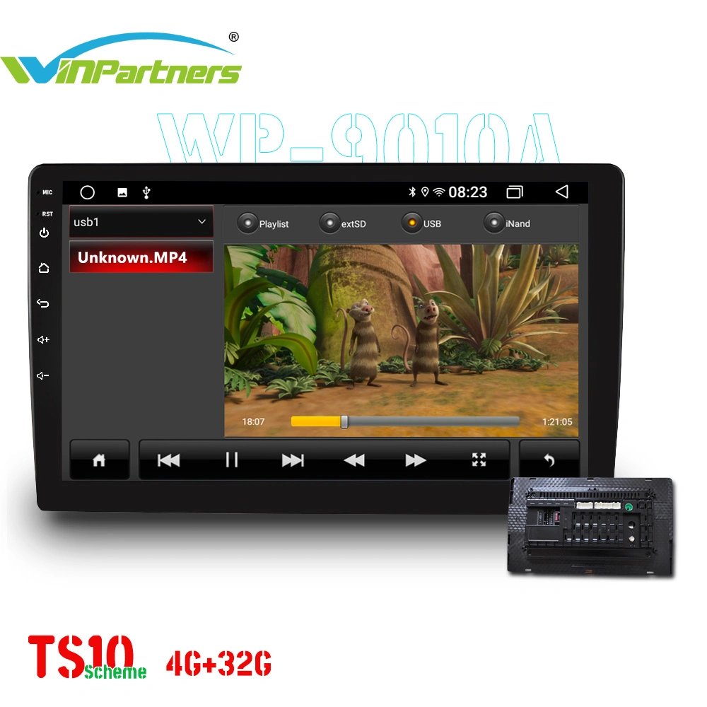 6g+128g 9&ldquo; 8-Core Processor All-in-One Machine Car Audio 360&deg; Version Customization Video Player Wp9010A