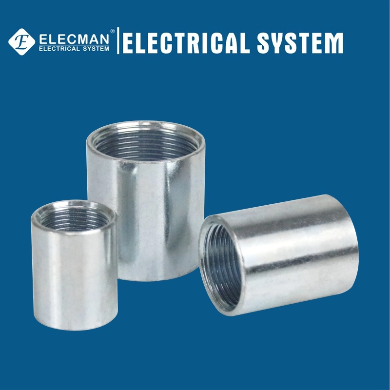 Electro Galvanized Steel Thread Connectors IMC Couplings Rgd Connectors