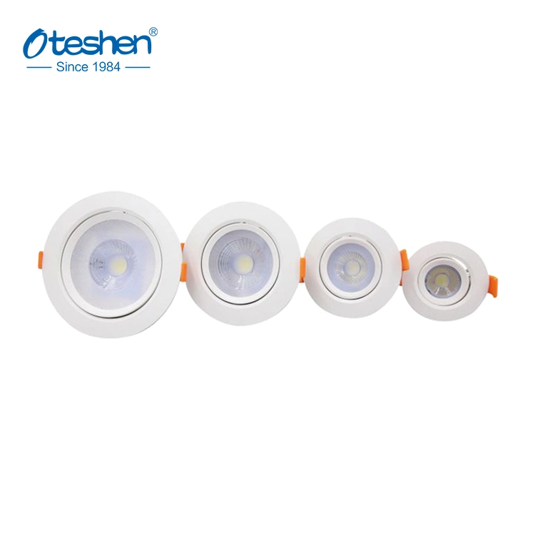 Round 12W 4G High Lumen PC ABS Adjustable Spot Light Recessed Ceiling LED Light LED